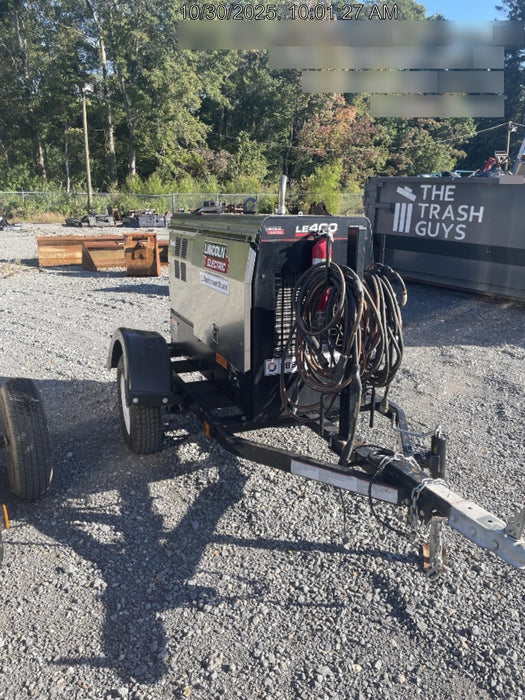 2024 Lincoln Electric LE400 Kubota V1505, Trlr, Cable Rack, Light Kit, ES Decals, T3