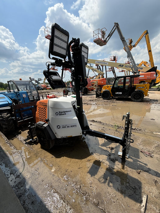 2024 Generac MLT2 Diesel, Flex Switch 120V Input, Powerzone Controller, 
(4) 320W LED Lights, 4kW Generator, 39.9 Gal Fuel Tank, 2" Ball, T3