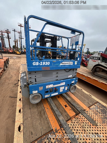 2018 Genie GS-1930 Genie GS-1930 Scissor Lift w/Standard Options