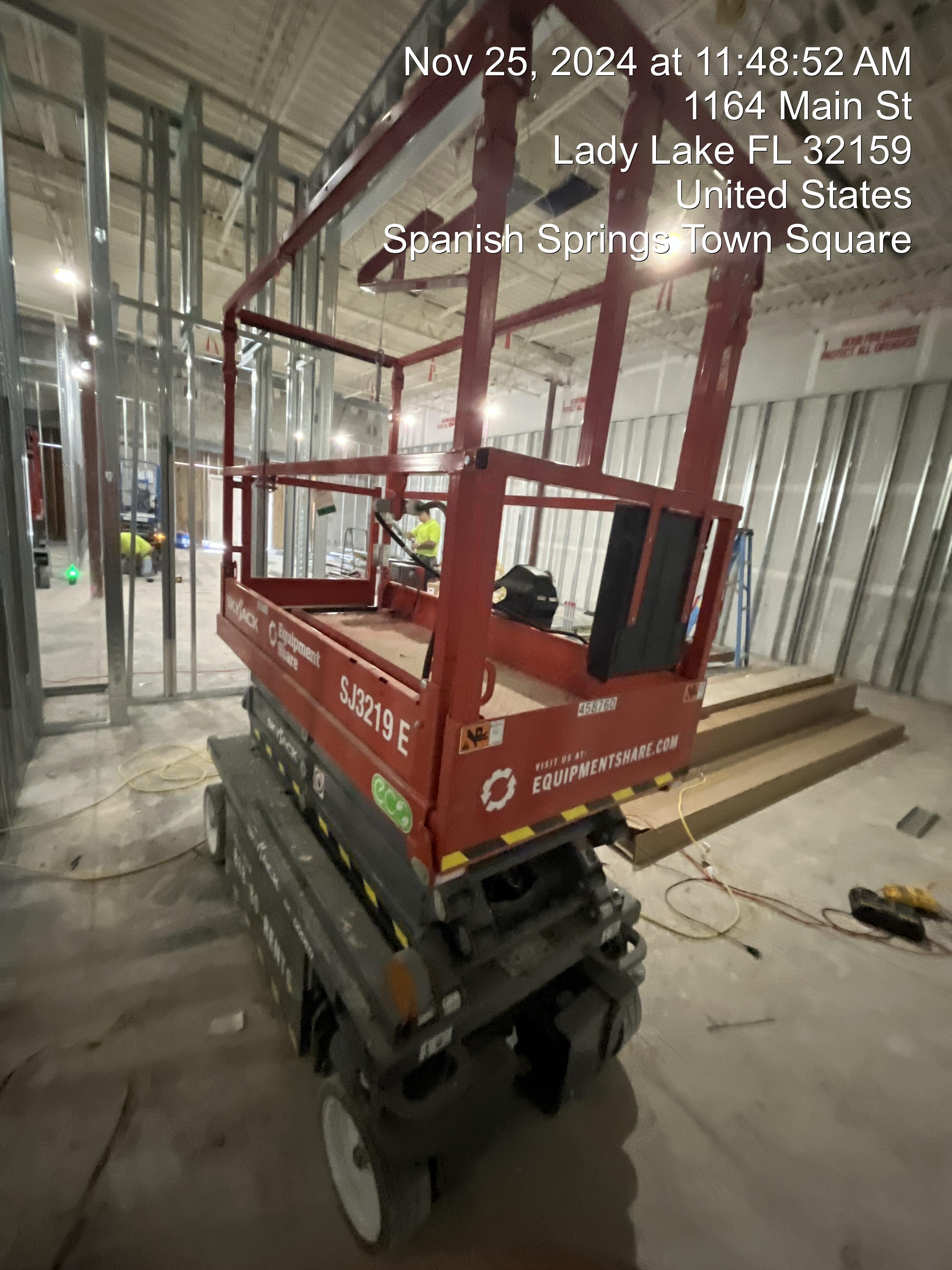 2024 Skyjack SJ3219 Electric Drive, Sld NM Tires, DBcns, RFRails, Power to Platform, T3 + Access Control