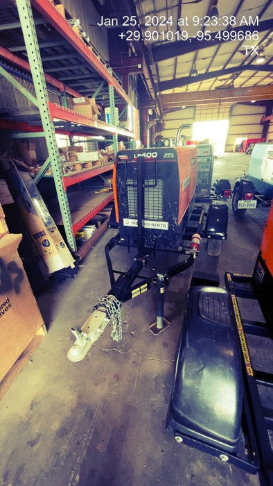 2022 Lincoln Electric LE400 Kubota V1505, Trlr, Cable Rack, Light Kit, ES Decals, T3