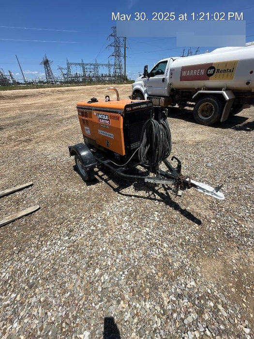 2021 Lincoln Electric Vantage 322 Vantage 322 Ready Pak 3 w/ Decals, ORANGE (includes trailer, cable rack, fender light kit) NO Telematics