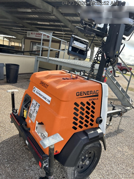 2024 Generac MLT2 Diesel, Flex Switch 120V Input, Powerzone Controller, 
(4) 320W LED Lights, 4kW Generator, 39.9 Gal Fuel Tank, 2" Ball, T3