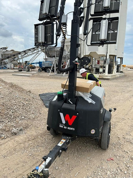 2024 Wacker Neuson LTT4 Diesel, Kohler KDW702, Deep Sea Controller, Auto Start, LED 320W, Bypass Outlet, T3