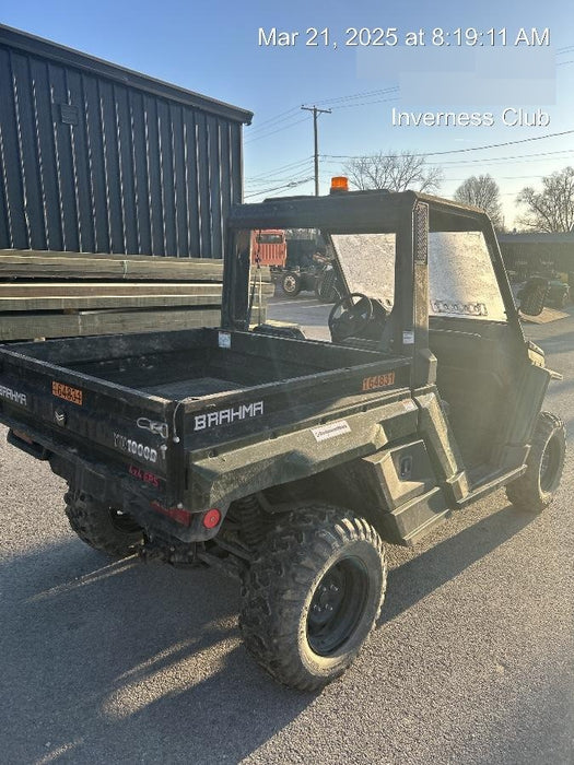 2021 Yanmar YU1000 Canopy, Steel Wheel, Poly WindShield, Beacon, Backup Alarm