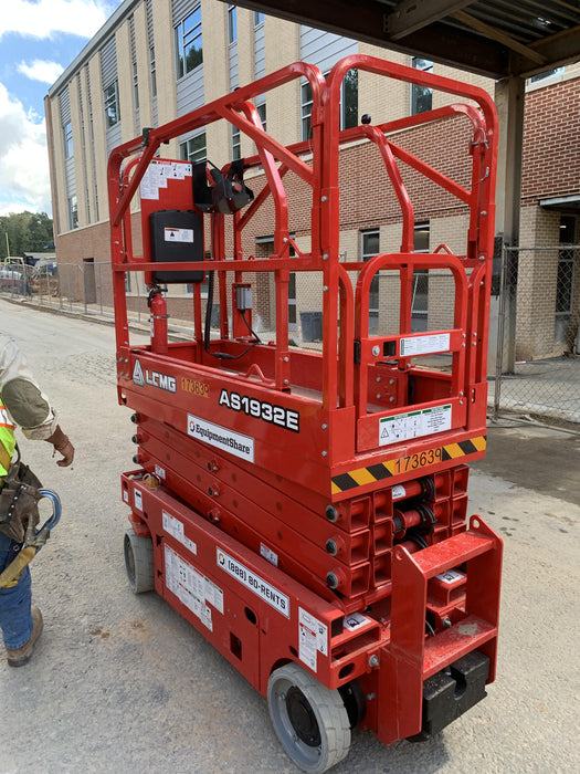 2021 Lgmg AS1932E Electric Drive, Solid Non Marking Tires, Dual Beacons