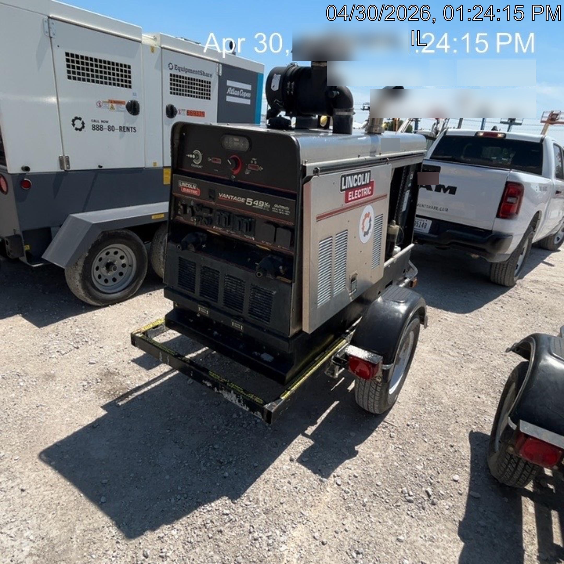 2021 Lincoln Electric Vantage 549X VANTAGE 549X READY PAK 3