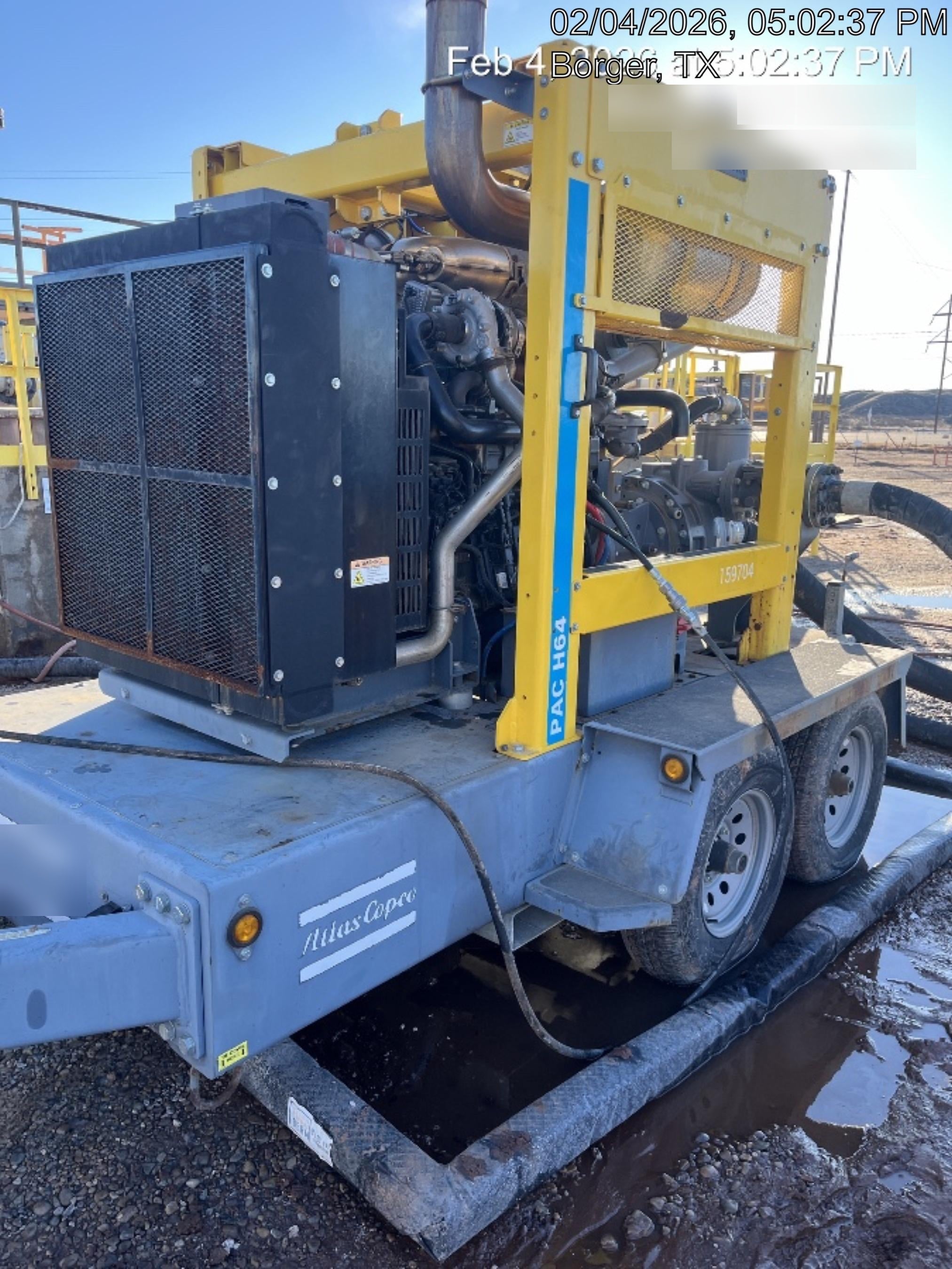 2021 ATLAS COPCO PAC H64 JD