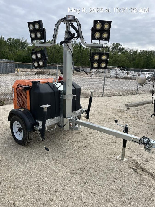 2024 Wanco WLTT-4MM4K Diesel, Deep Sea Controller, Shore Power Plug, Auto Start, (4) 350W LED Floodlights, 4kW Generator, 60 Gal Fuel Tank, 2" Ball, T3