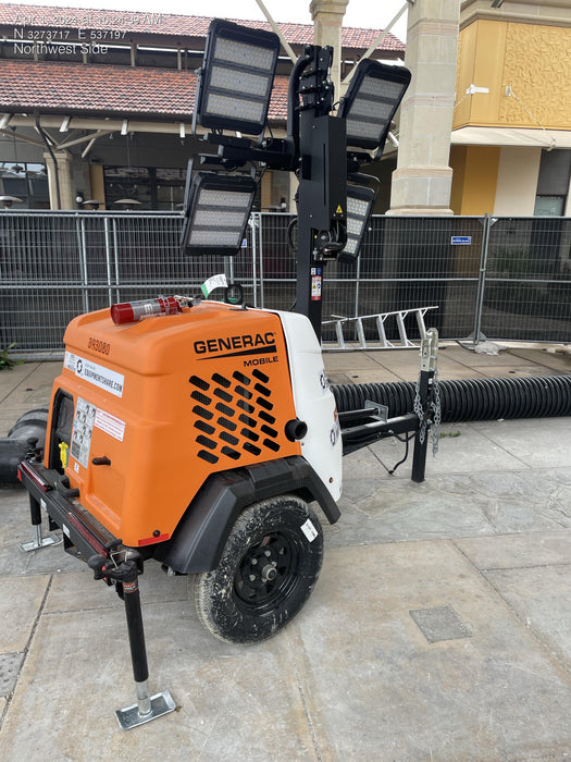 2024 Generac MLT2 Diesel, Flex Switch 120V Input, Powerzone Controller, 
(4) 320W LED Lights, 4kW Generator, 39.9 Gal Fuel Tank, 2" Ball, T3