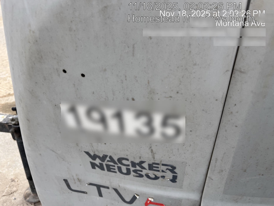 2018 Wacker Neuson LTV6L-MH Wacker Neuson LTV6L Mobile Light Tower w/Fuel Level Sensor Installed