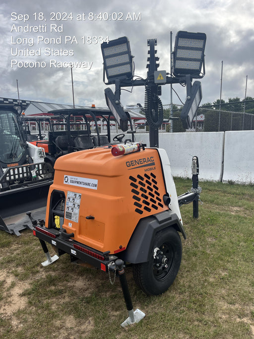 2023 Generac MLT2 Diesel, Flex Switch 120V Input, Powerzone Controller, 
(4) 320W LED Lights, 4kW Generator, 39.9 Gal Fuel Tank, 2" Ball, T3
