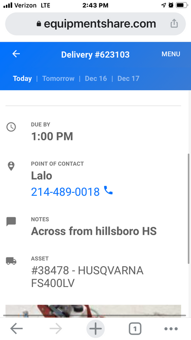 2019 HUSQVARNA FS 400 LV