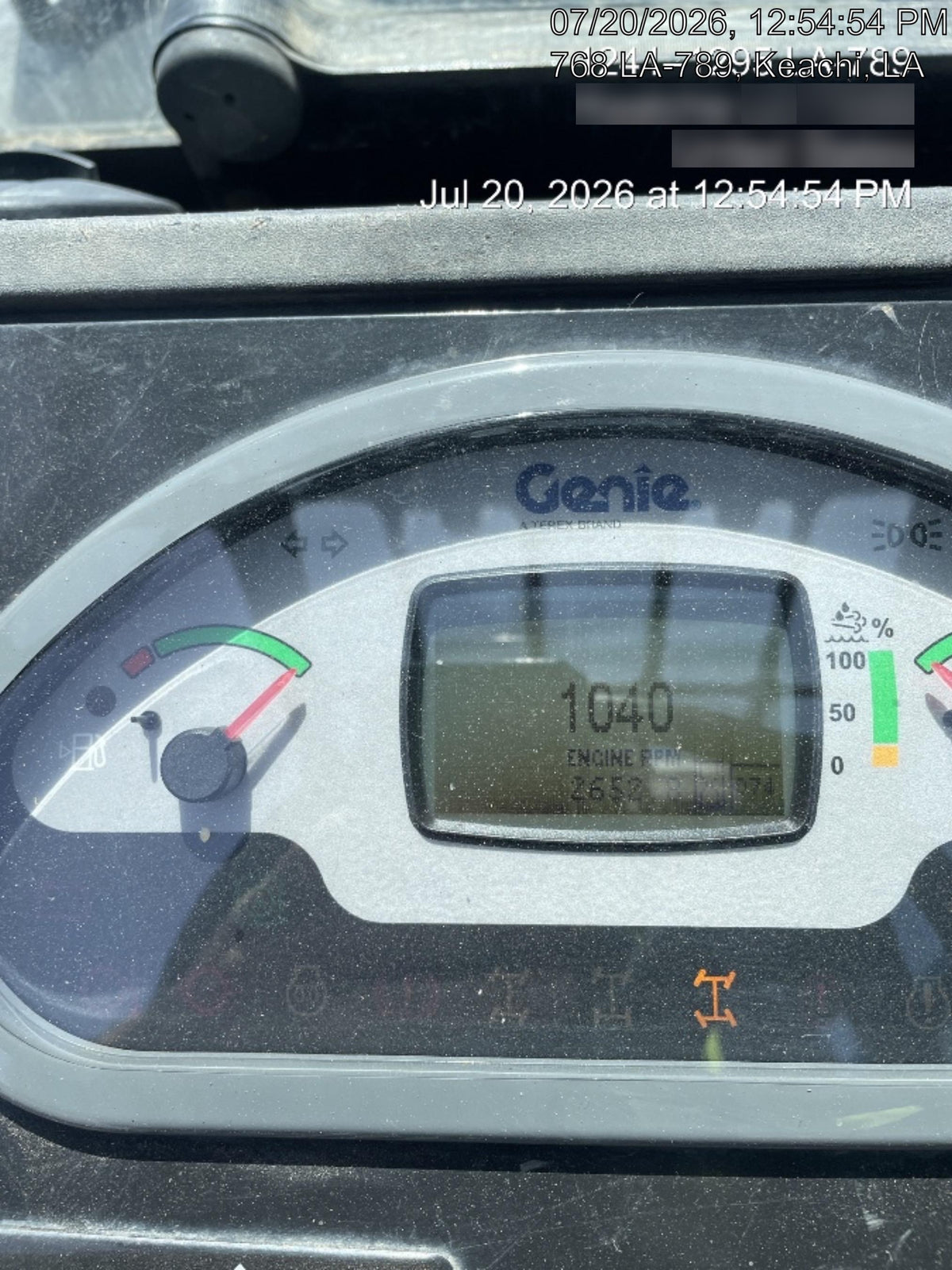 2020 GENIE GTH-844