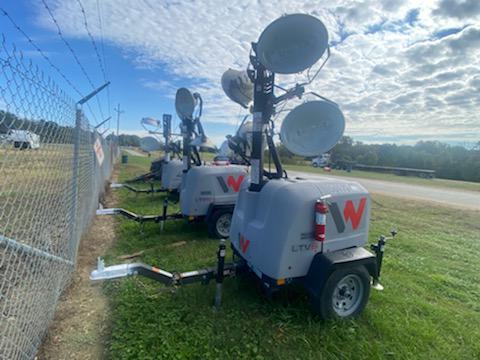 2019 Wacker Neuson LTV6L-MH Mobile Light Tower w/Fuel Level Sensor Installed