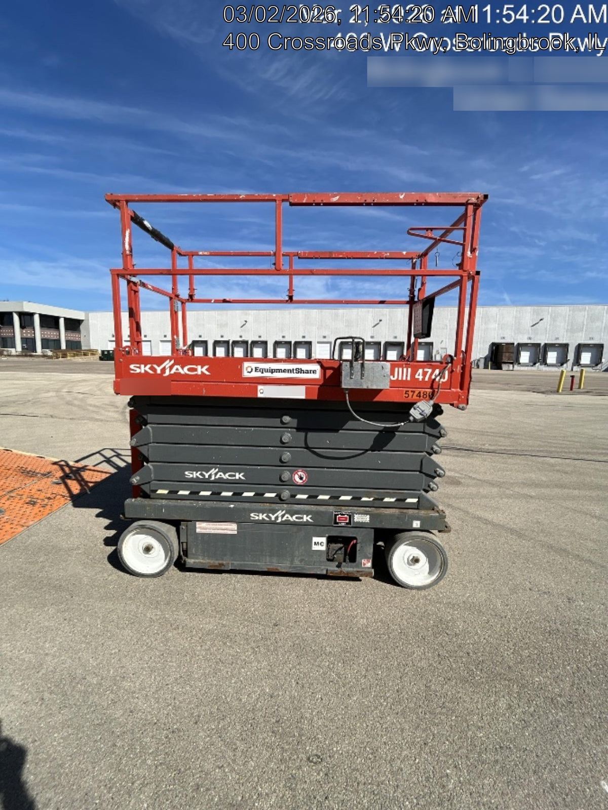2018 SKYJACK SJIII-4740