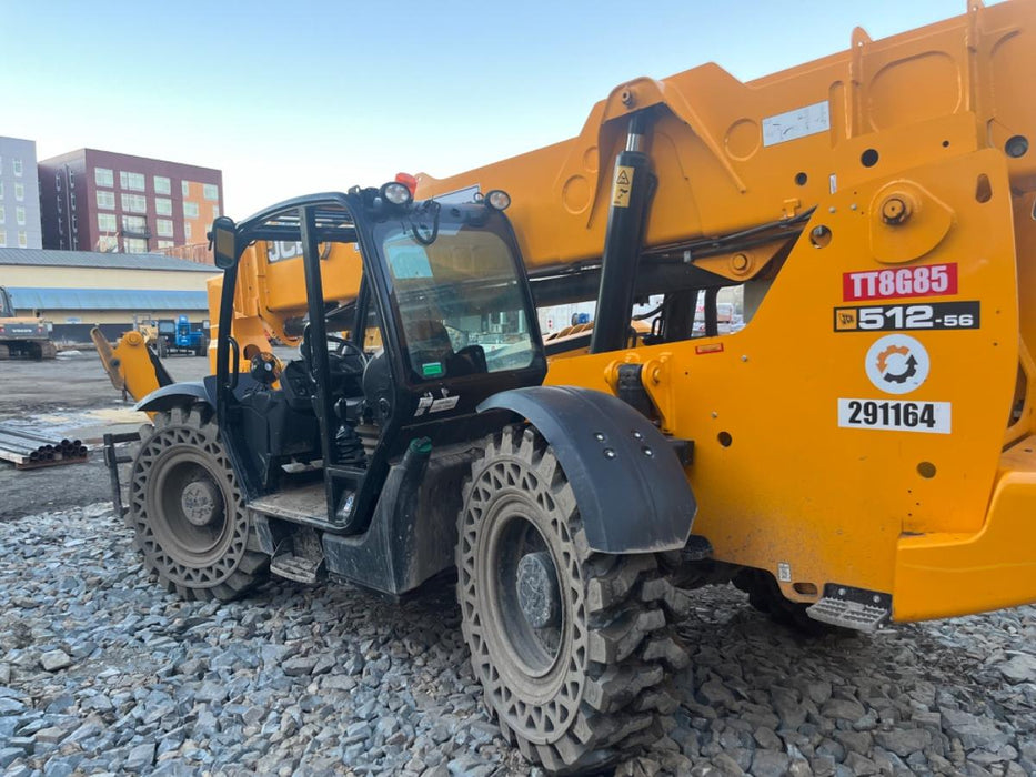 2023 JCB 512-56 74Hp Dsl, Canopy, Sld Tires, LED WL, Bcn, L Hook, EST