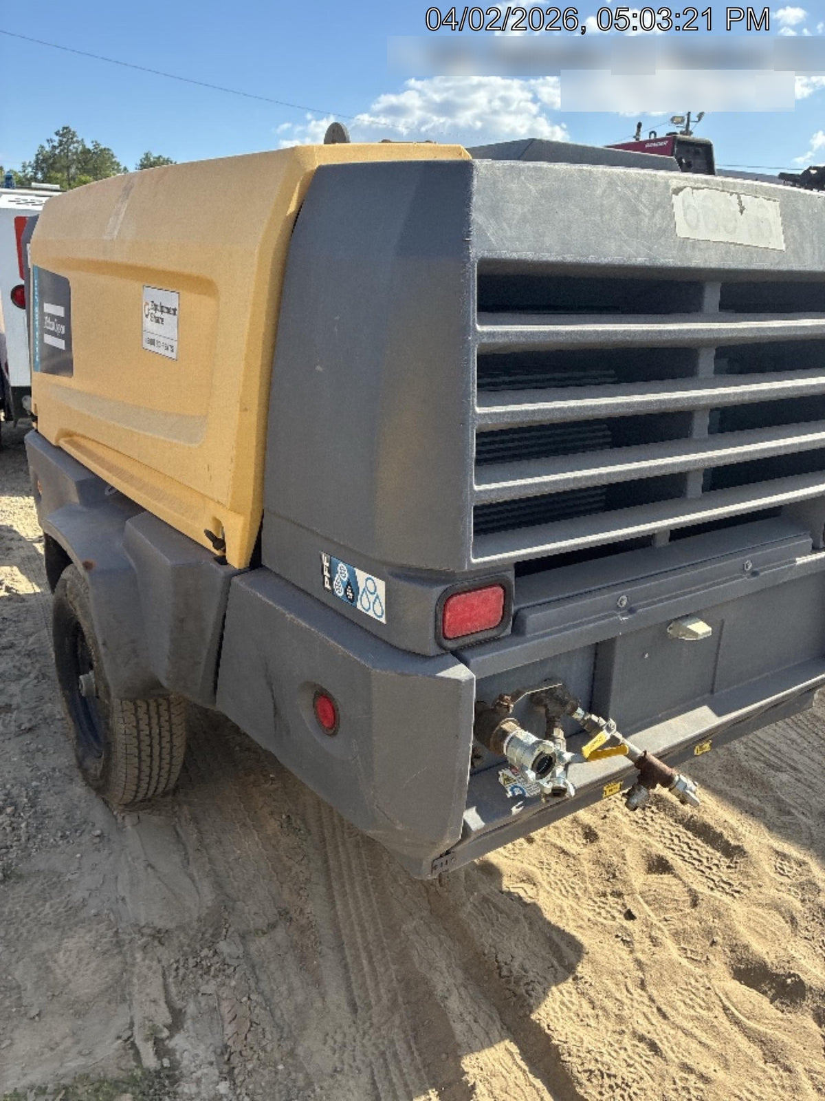 2020 ATLAS COPCO XATS 400 PFF