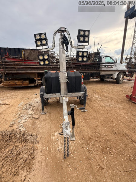 2023 Wanco WLTT-4MM4K Diesel, Deep Sea Controller, Shore Power Plug, Auto Start, (4) 350W LED Floodlights, 4kW Generator, 60 Gal Fuel Tank, 2" Ball, T3