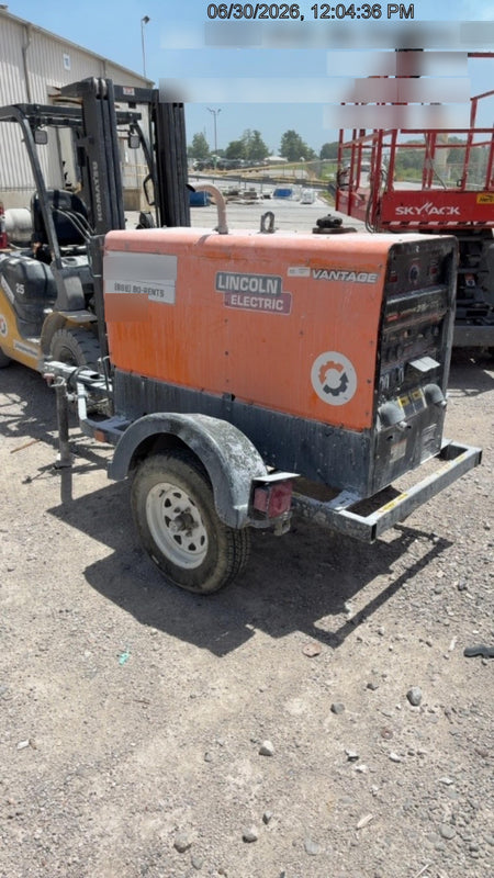 2022 Lincoln Electric LE400 Kubota V1505, Trlr, Cable Rack, Light Kit, ES Decals, T3