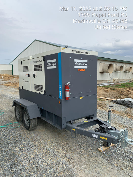 2022 ATLAS COPCO QAS 125