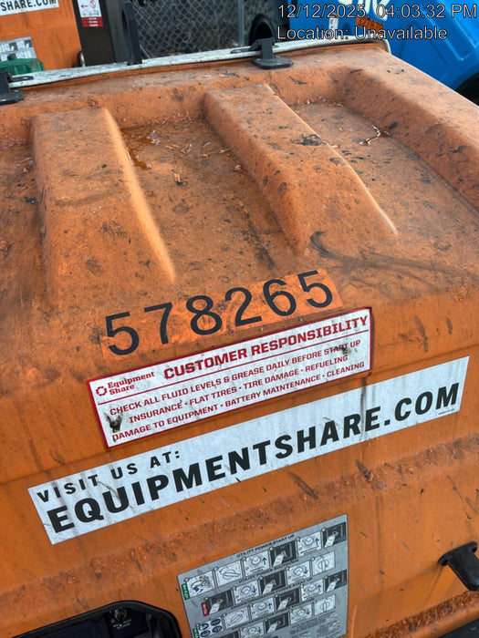 2023 Generac MLT2 Diesel, Flex Switch 120V Input, Powerzone Controller, 
(4) 320W LED Lights, 4kW Generator, 39.9 Gal Fuel Tank, 2" Ball, T3