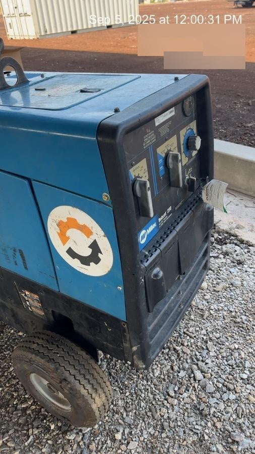 2019 Miller Electric BOBCAT 250 Gas, RUNNING W/NVR FLAT G/LP BC/TB (Part #'s 907500001, 300914)