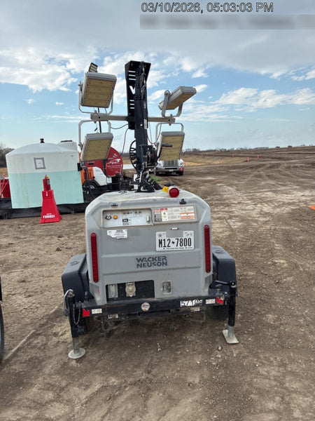 2019 Wacker Neuson LTV6K-LED Standard LED Towable Light Tower w/None