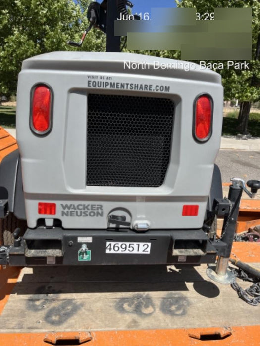 2024 Wacker Neuson LTT4 Diesel, Kohler KDW702, Deep Sea Controller, Auto Start, LED 320W, Bypass Outlet, T3