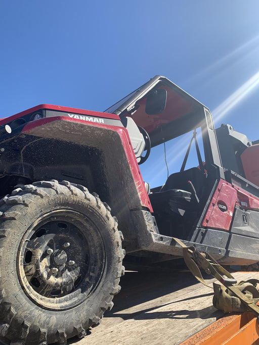 2021 Yanmar YU1000 Canopy, Steel Wheel, Poly WindShield, Beacon, Backup Alarm