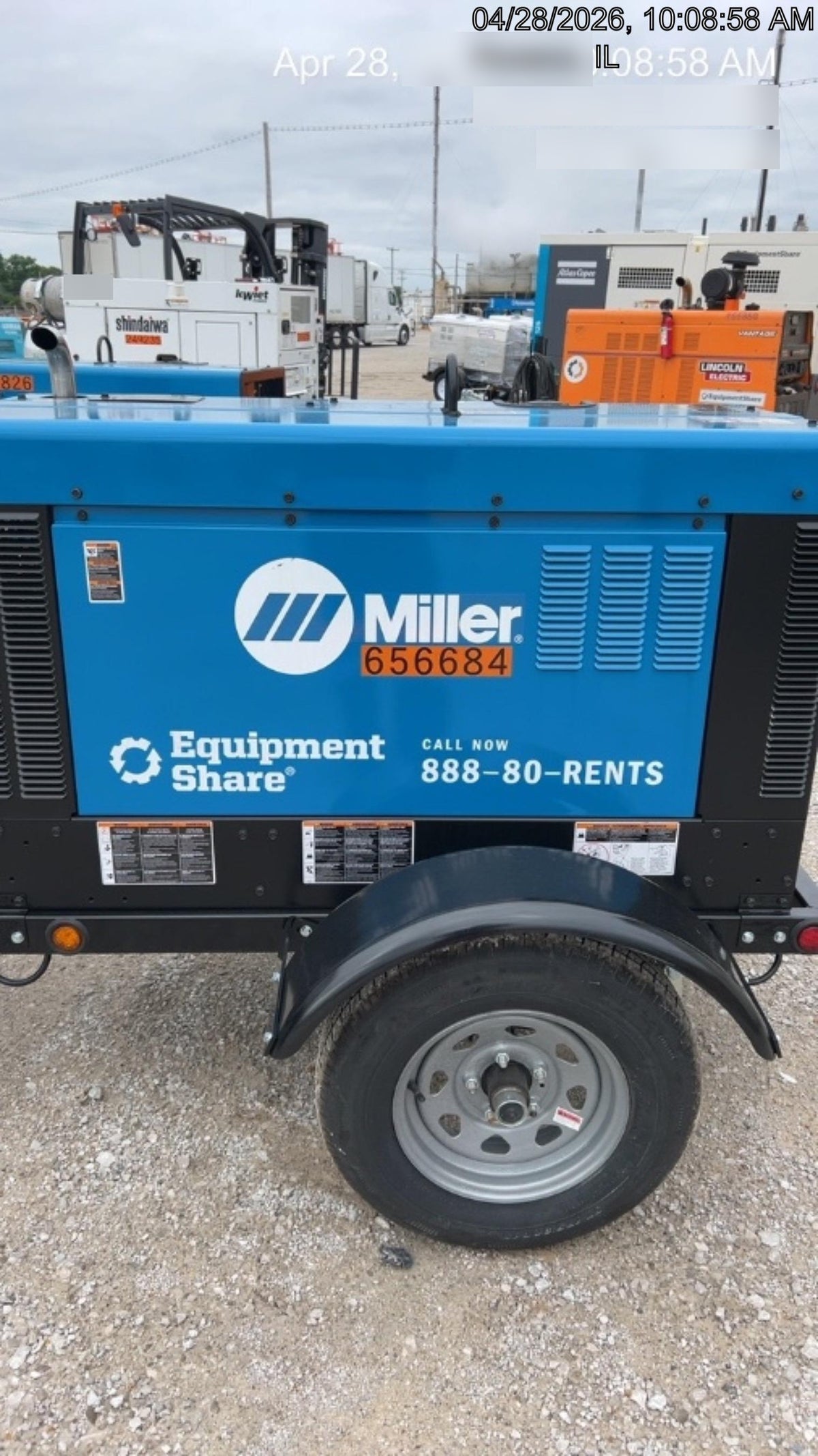 2026 MILLER ELECTRIC BIG BLUE 400