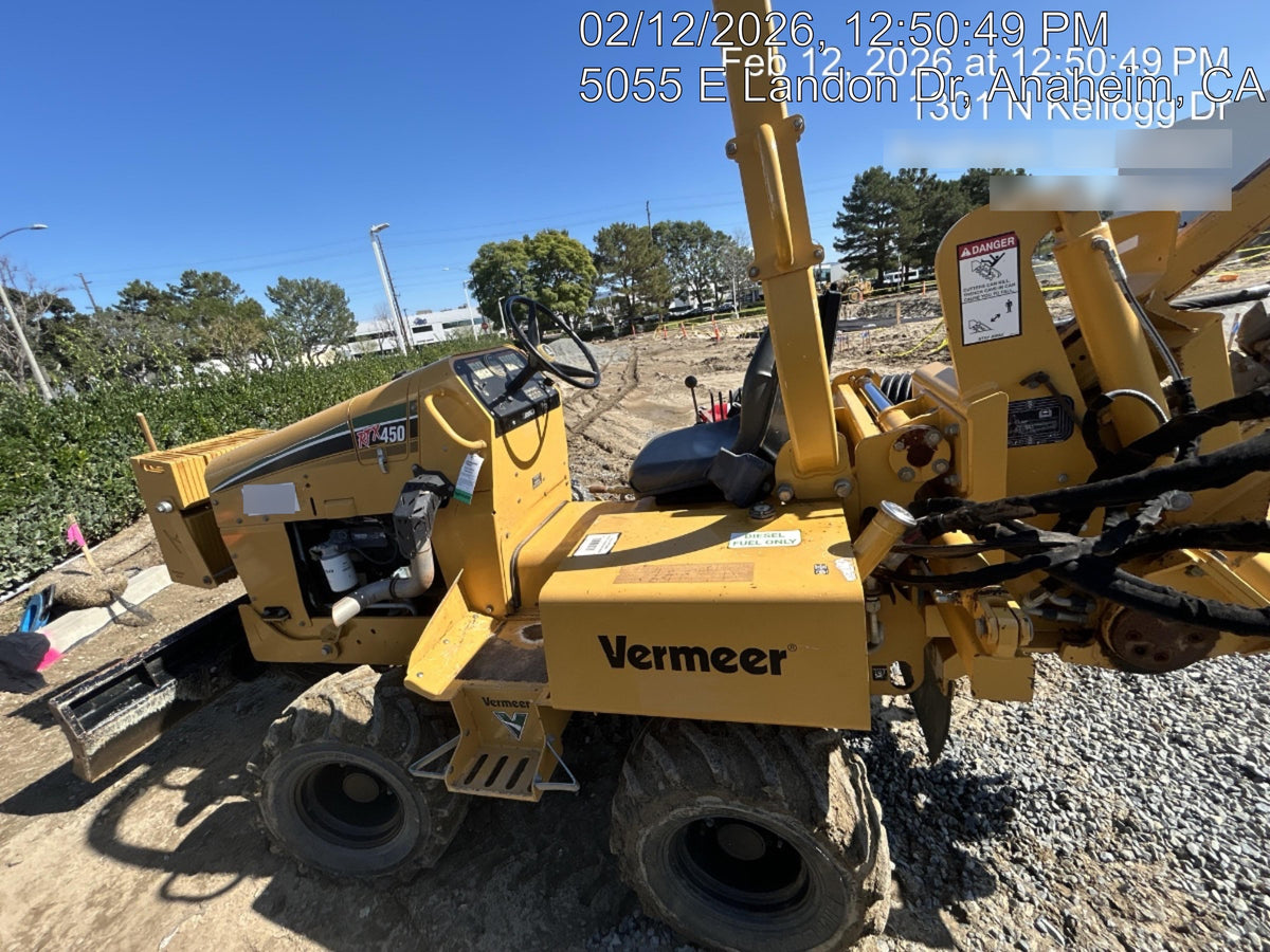 2019 VERMEER RTX450