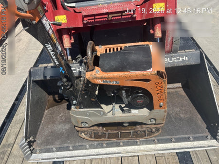 2023 Multiquip MV308GH Honda GX270, 18" Plate, Tachometer