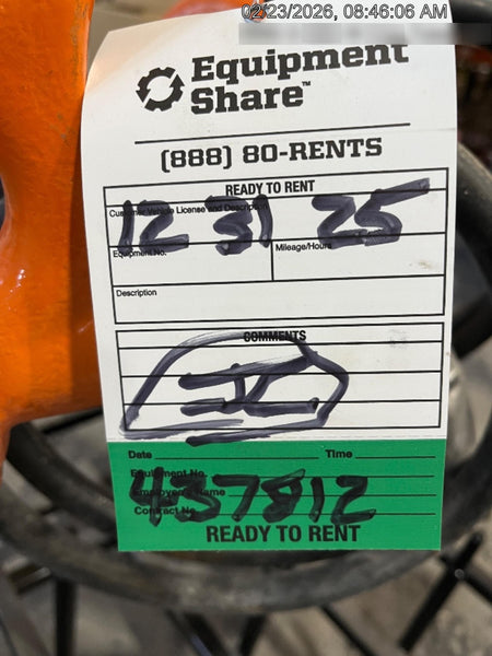 2024 MICHIGAN PNEUMATIC MP-133-ORANGE-NEP