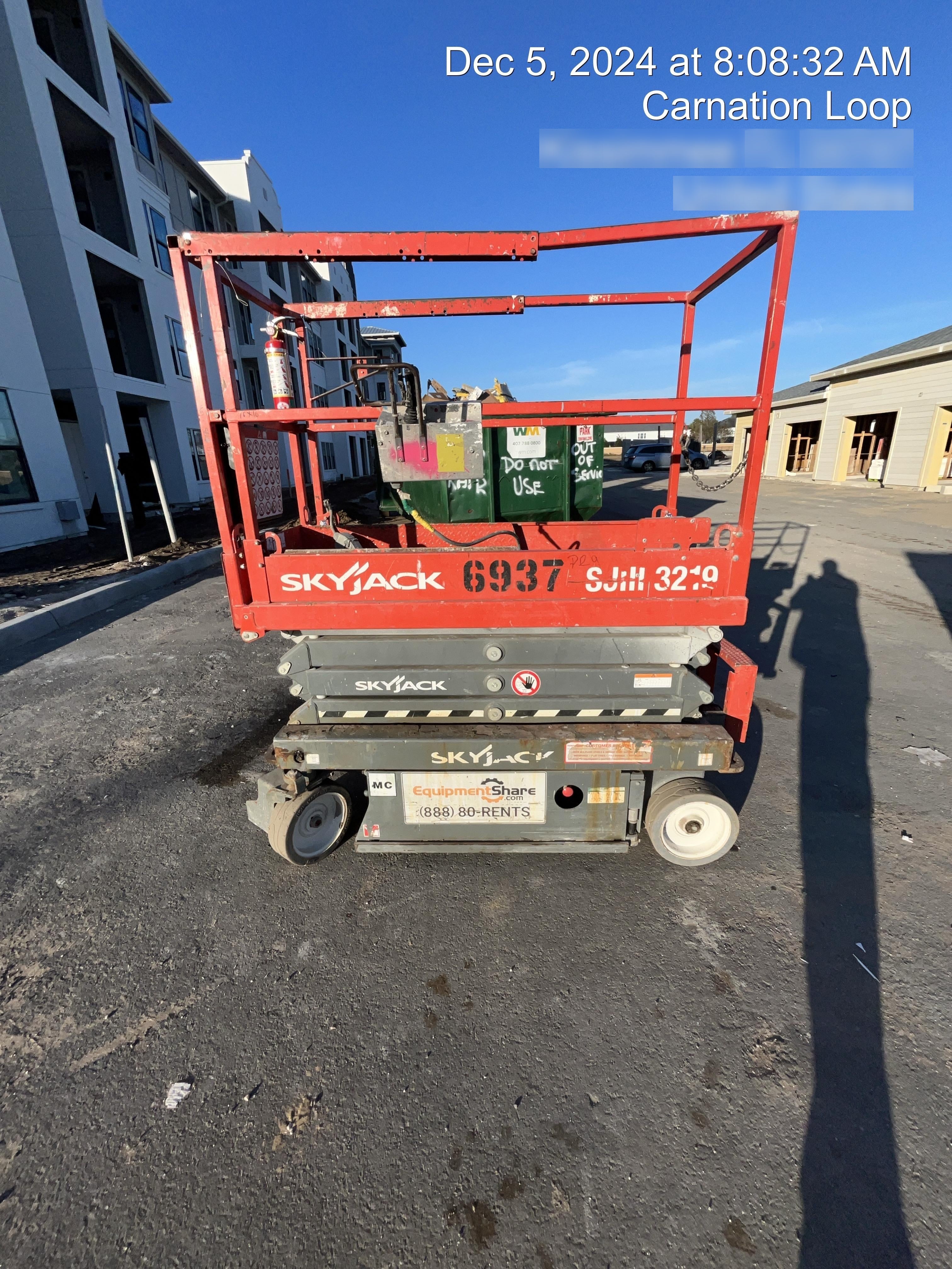 2018 SKYJACK SJIII-3219