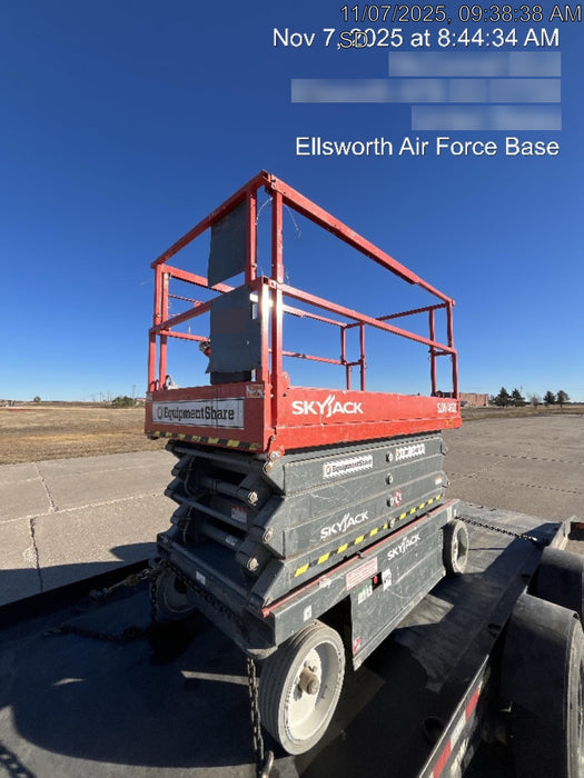 2016 Skyjack SJIII-4632 Standard Rental Specs