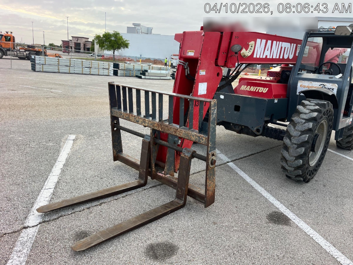 2018 Manitou MTA8044 MTA 8044 - 74 HP T4, Canopy, Worklights/Strobe, Beacon, 66" Carriage, 48" Forks, Solid Tires, Lift Hook, Aux Hydraulics