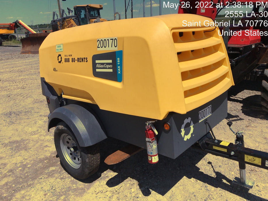 2022 ATLAS COPCO XAS188 CWK