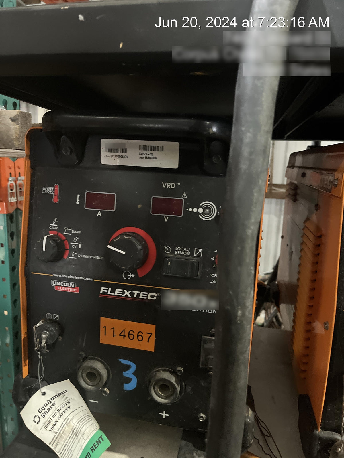 2020 LINCOLN ELECTRIC FLEXTEC 350X