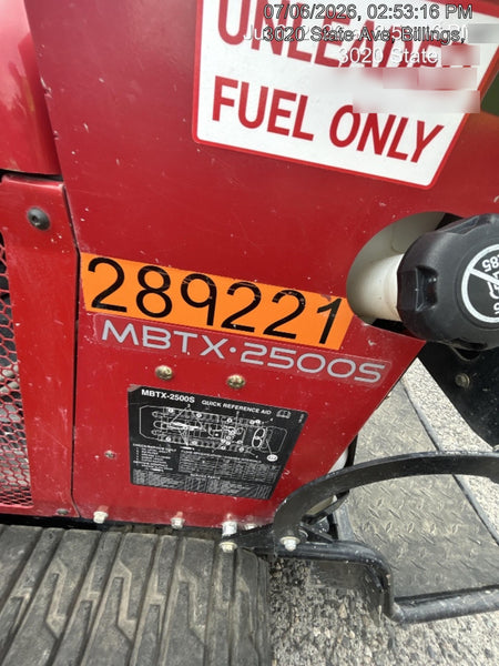 2023 TORO MBTX 2500-TS