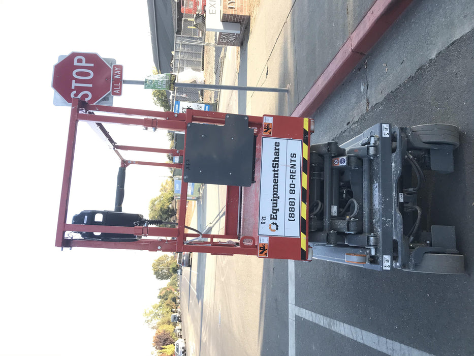 2020 Skyjack SJIII-3219 Solid NM Tires, Half height spring hinged entry gate, Dual Beacons, 800W Inverter