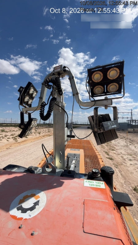 2024 Wanco WLTT-4MM4K Diesel, Deep Sea Controller, Shore Power Plug, Auto Start, (4) 350W LED Floodlights, 4kW Generator, 60 Gal Fuel Tank, 2" Ball, T3
