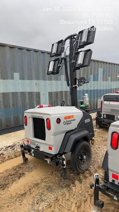 2024 Wacker Neuson LTT4 Diesel, Kohler KDW702, Deep Sea Controller, Auto Start, LED 320W, Bypass Outlet, T3