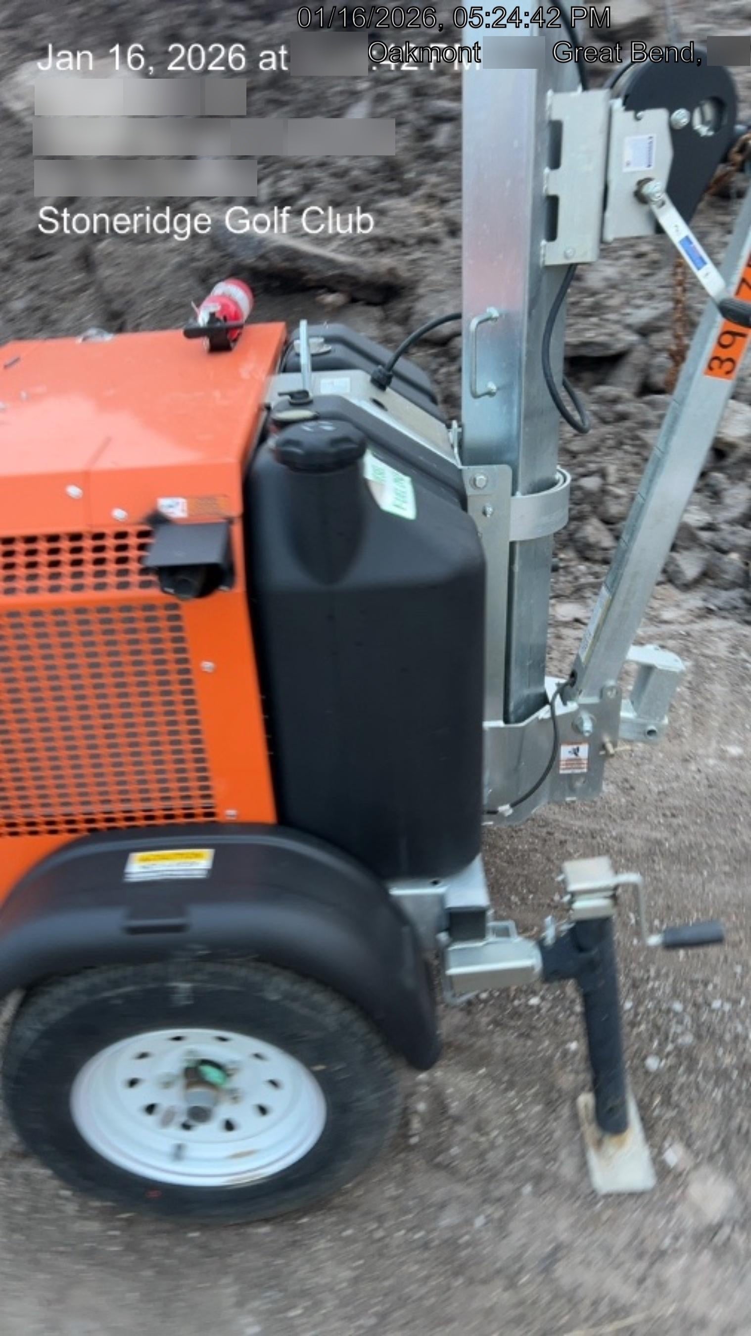 2024 Wanco WLTT-4MM4K Diesel, Deep Sea Controller, Shore Power Plug, Auto Start, (4) 350W LED Floodlights, 4kW Generator, 60 Gal Fuel Tank, 2" Ball, T3