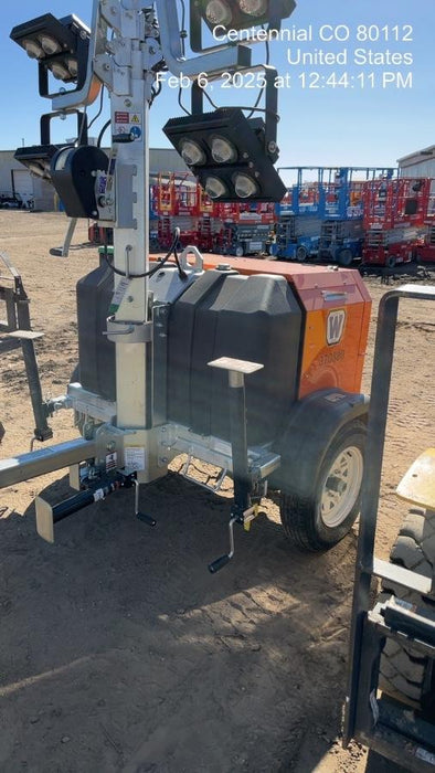 2023 Wanco WLTT-4MM4K Diesel, Deep Sea Controller, Shore Power Plug, Auto Start, (4) 350W LED Floodlights, 4kW Generator, 60 Gal Fuel Tank, 2" Ball, T3