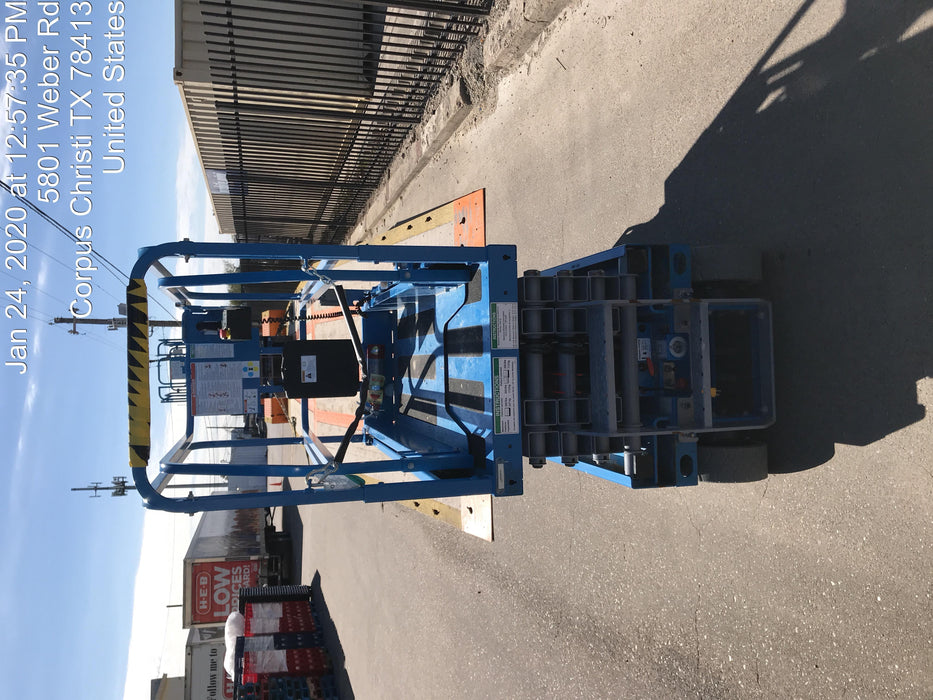 2019 Genie GS-1930 Fixed rails with chain Entry