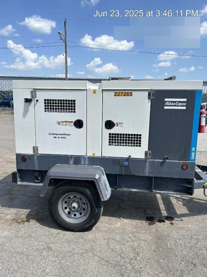 2022 ATLAS COPCO QAS 70