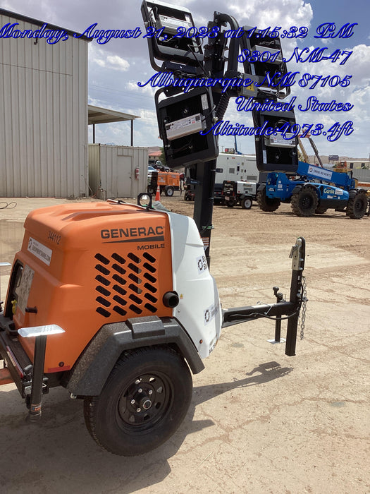 2023 Generac MLT2 Diesel, Flex Switch 120V Input, Powerzone Controller, (4) 320W LED Lights, 4kW Generator, 39.9 Gal Fuel Tank, 2" Ball, T3
