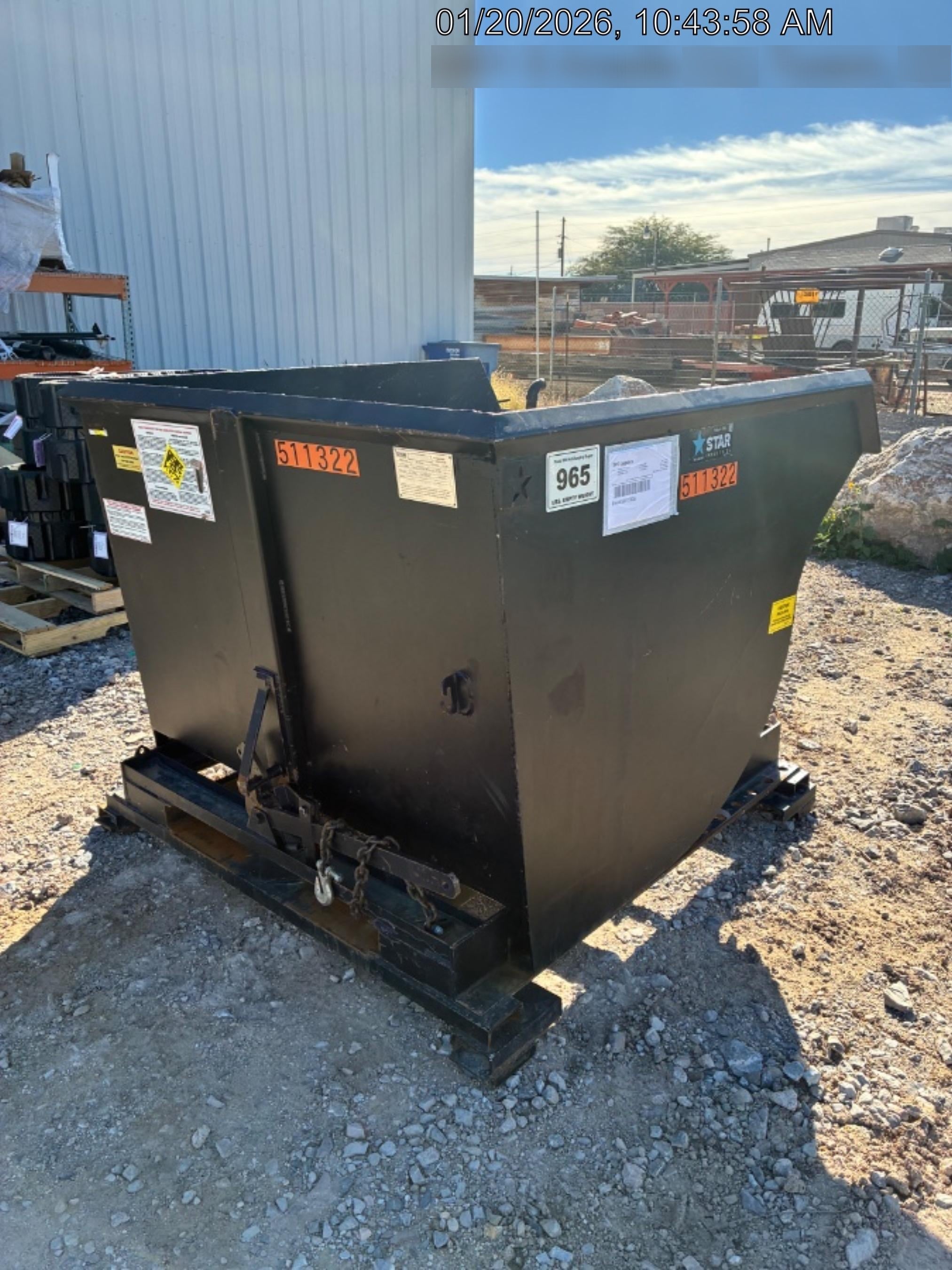 2025 STAR INDUSTRIES M-1820 - Self-Dump Hopper