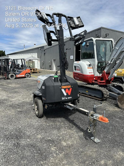 2024 Wacker Neuson LTT4 Diesel, Kohler KDW702, Deep Sea Controller, Auto Start, LED 320W, Bypass Outlet, T3